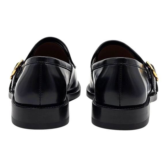 Marni Bambi 3.0 Double Buckle Leather Women's Loafers Black - NWB $1100 - Picture 5 of 8